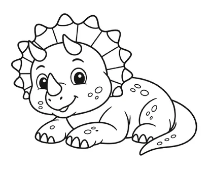 desenhos de dinossauros para colorir para imprimir e colorir - imagem 11